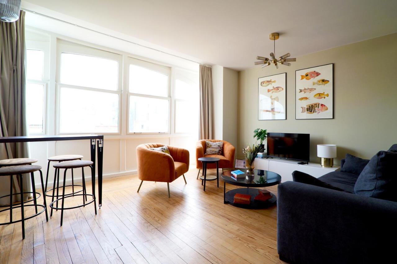 Villa Adele, Bow-Window Vue Mer -Appt 04 Mers-les-Bains Exteriör bild