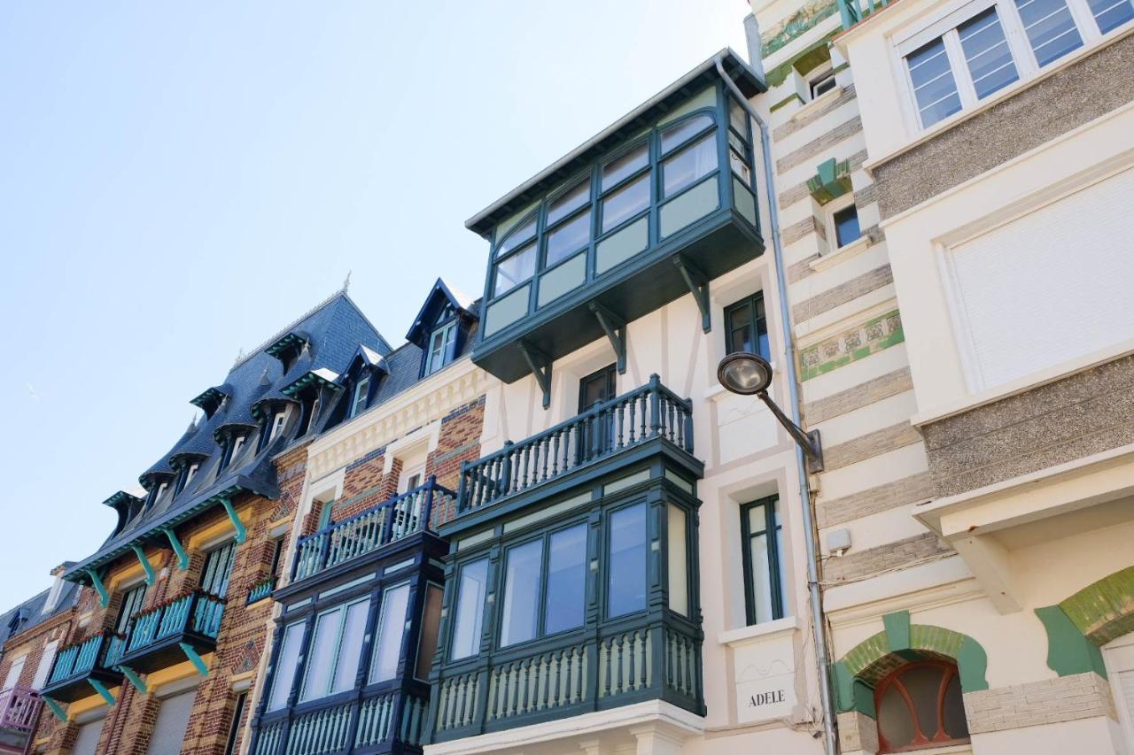 Villa Adele, Bow-Window Vue Mer -Appt 04 Mers-les-Bains Exteriör bild